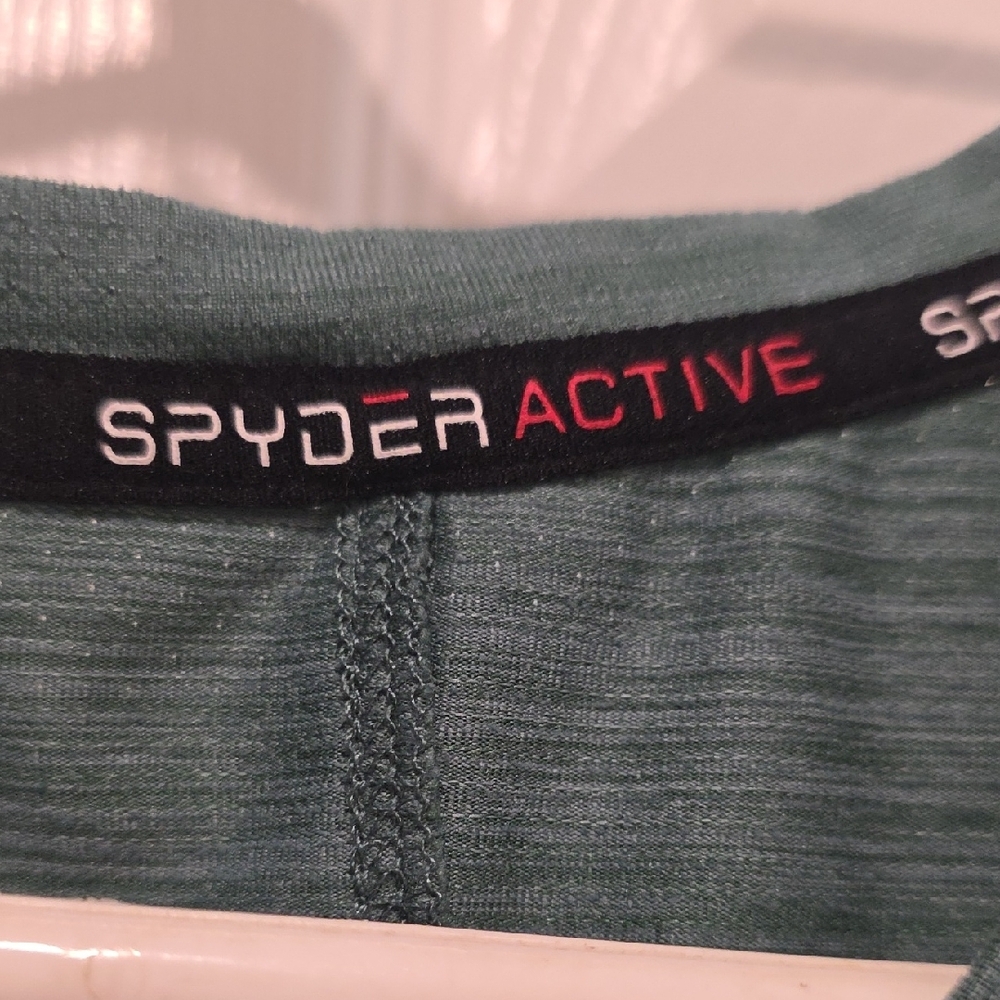 Spyder Women's Teal Performance Tank Top - Picture 9 of 15
